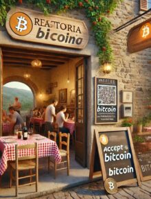 Pagare con i bitcoin in Trattoria, benvenuti nel futuro!